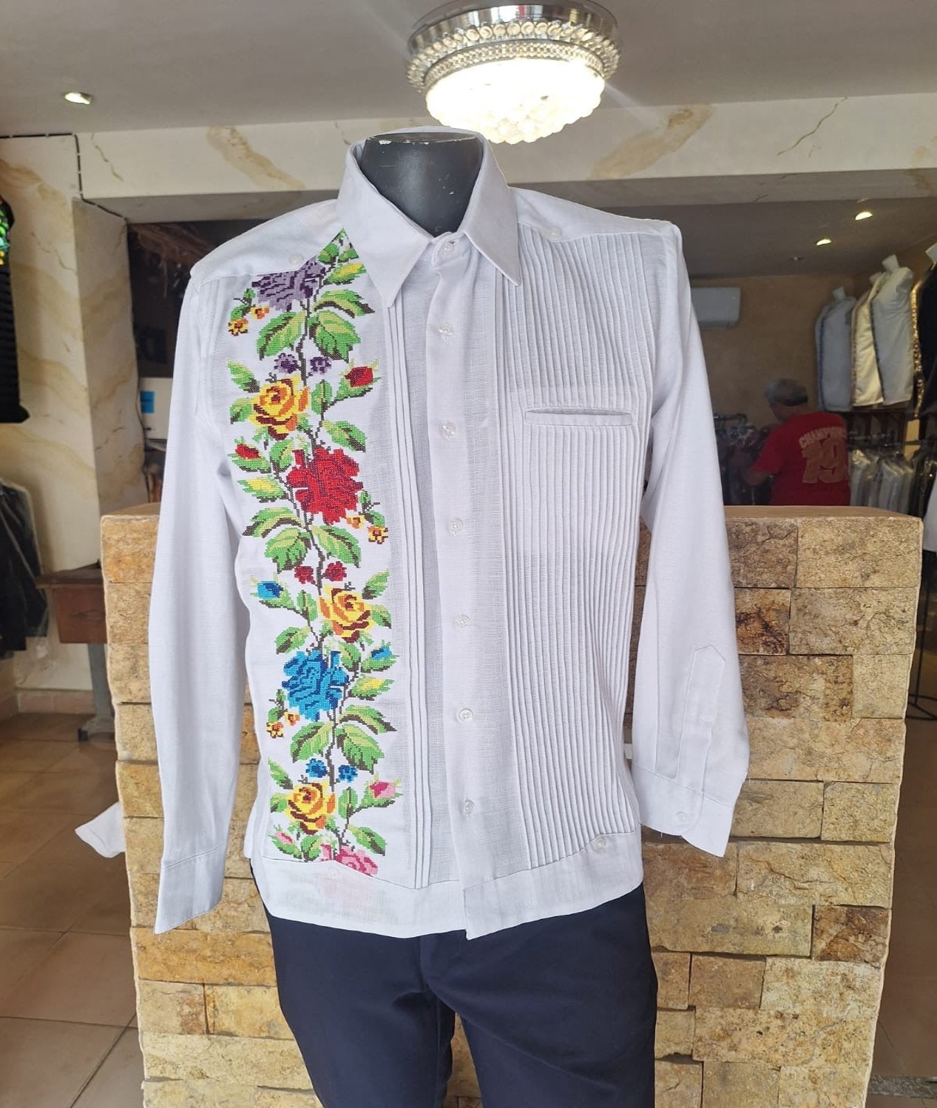 MD ROSAS MATIZADO - Colour Blanco